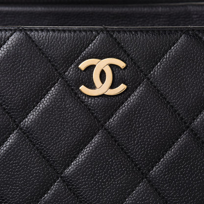 Chanel Caviar Quilted Shopping Tote Black 8 of 10