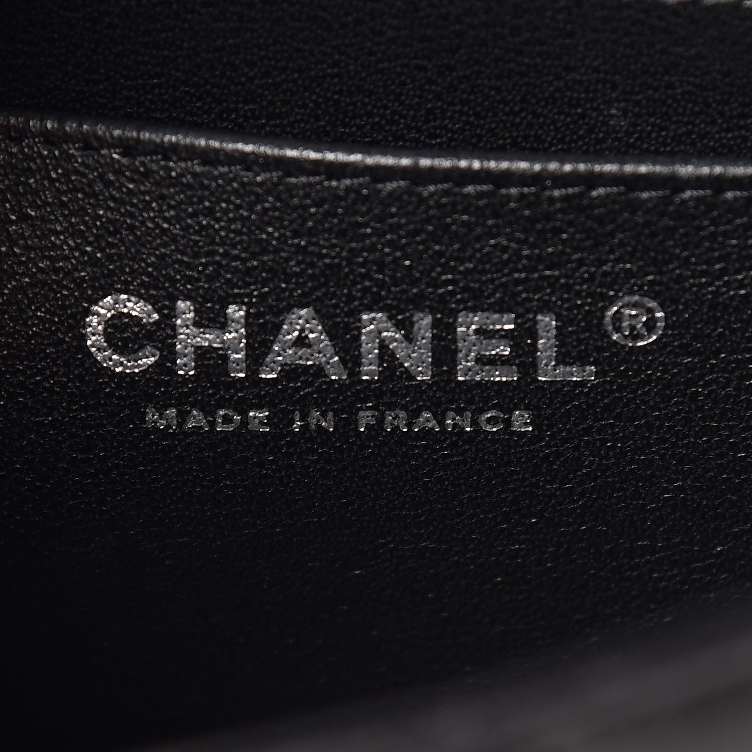 Chanel Lambskin Quilted Mini Rectangular Flap Black 8 of 10