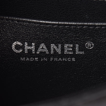 Chanel Lambskin Quilted Mini Rectangular Flap Black 8 of 10