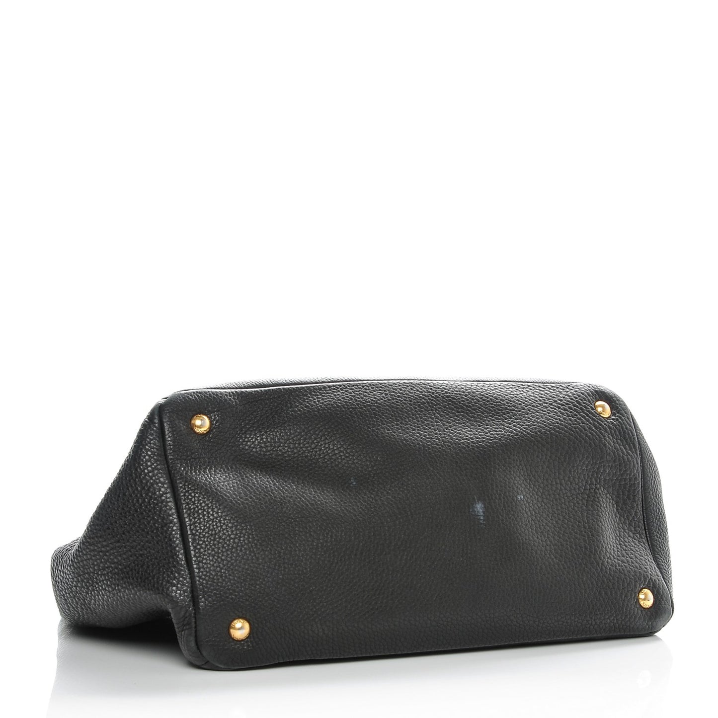 Vitello Daino East West Tote Nero Black