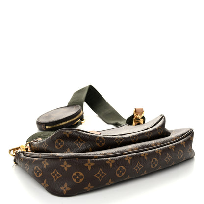 Louis Vuitton Monogram Multi Pochette Accessories Kaki 4 of 11