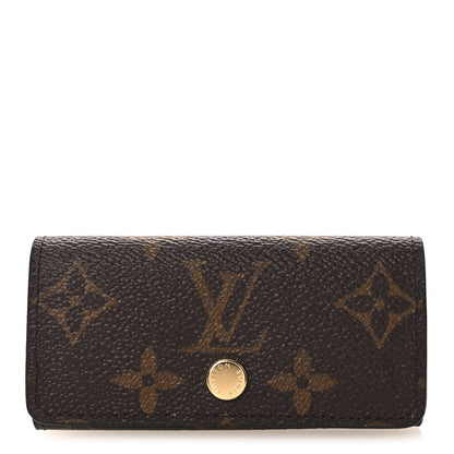Louis Vuitton Monogram 4 Key Multicles Holder Blue 1 of 8