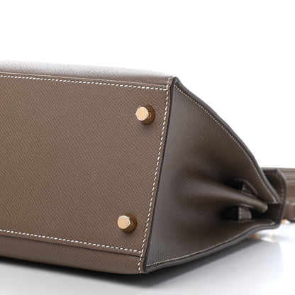 Hermes Epsom Kelly Sellier 28 Etoupe 14 of 16