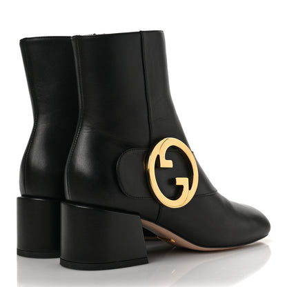 Gucci Malaga Kid GG Blondie 55mm Ankle Boots 36.5 Black 4 of 6