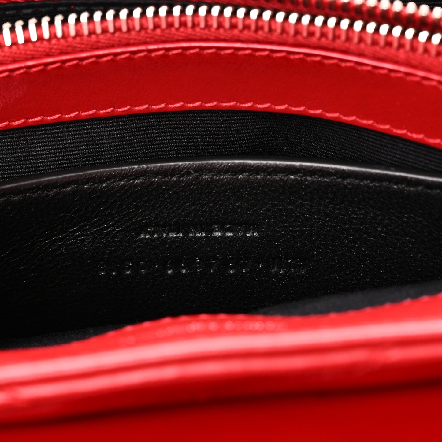 Calfskin Y Quilted Monogram Small Loulou Chain Satchel Red