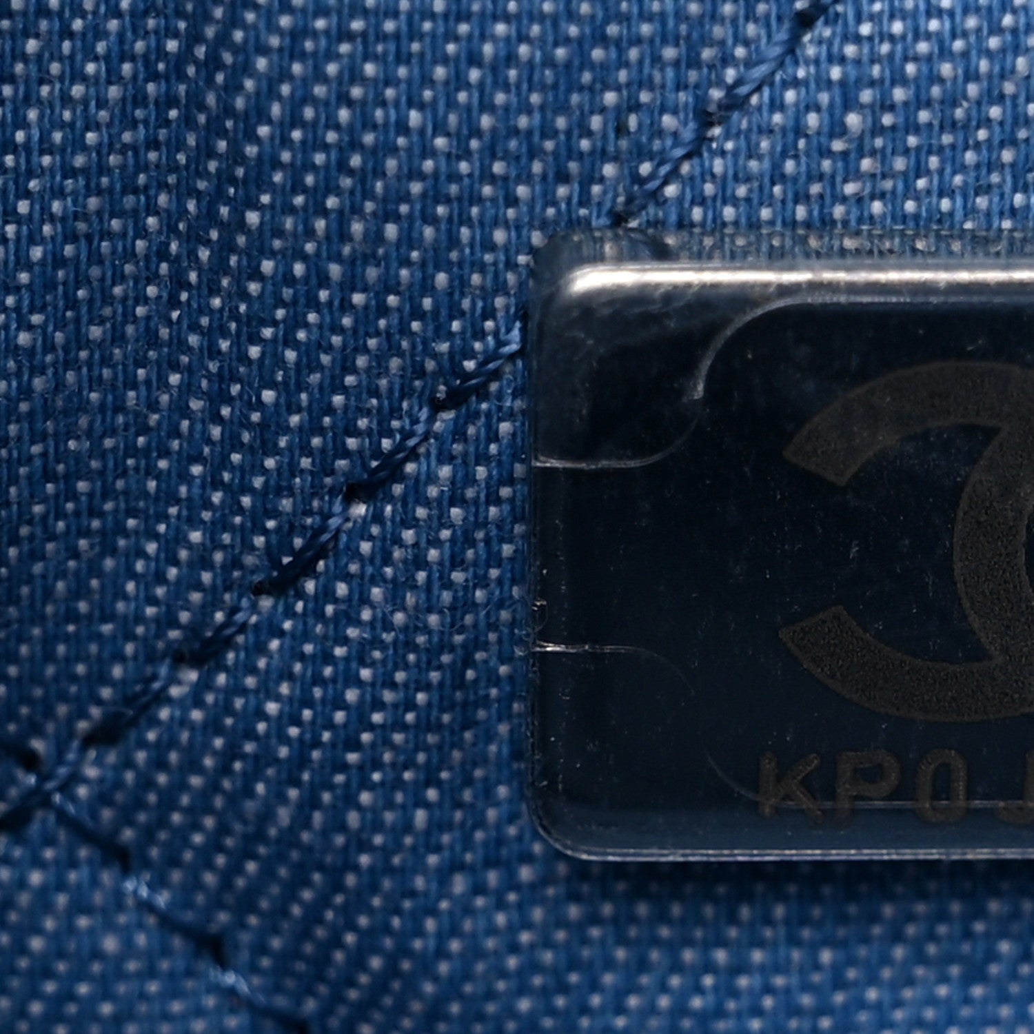 Chanel Denim Quilted Small Chanel 22 Blue 8 of 10