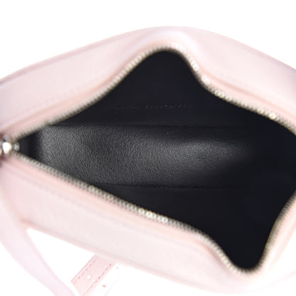 Balenciaga Smooth Calfskin Logo XS Everyday Camera Bag Light Rose Black 5 of 9