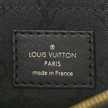 Louis Vuitton Monogram Giant Crafty Neverfull MM GM Pochette Creme Rouge Black 6 of 9