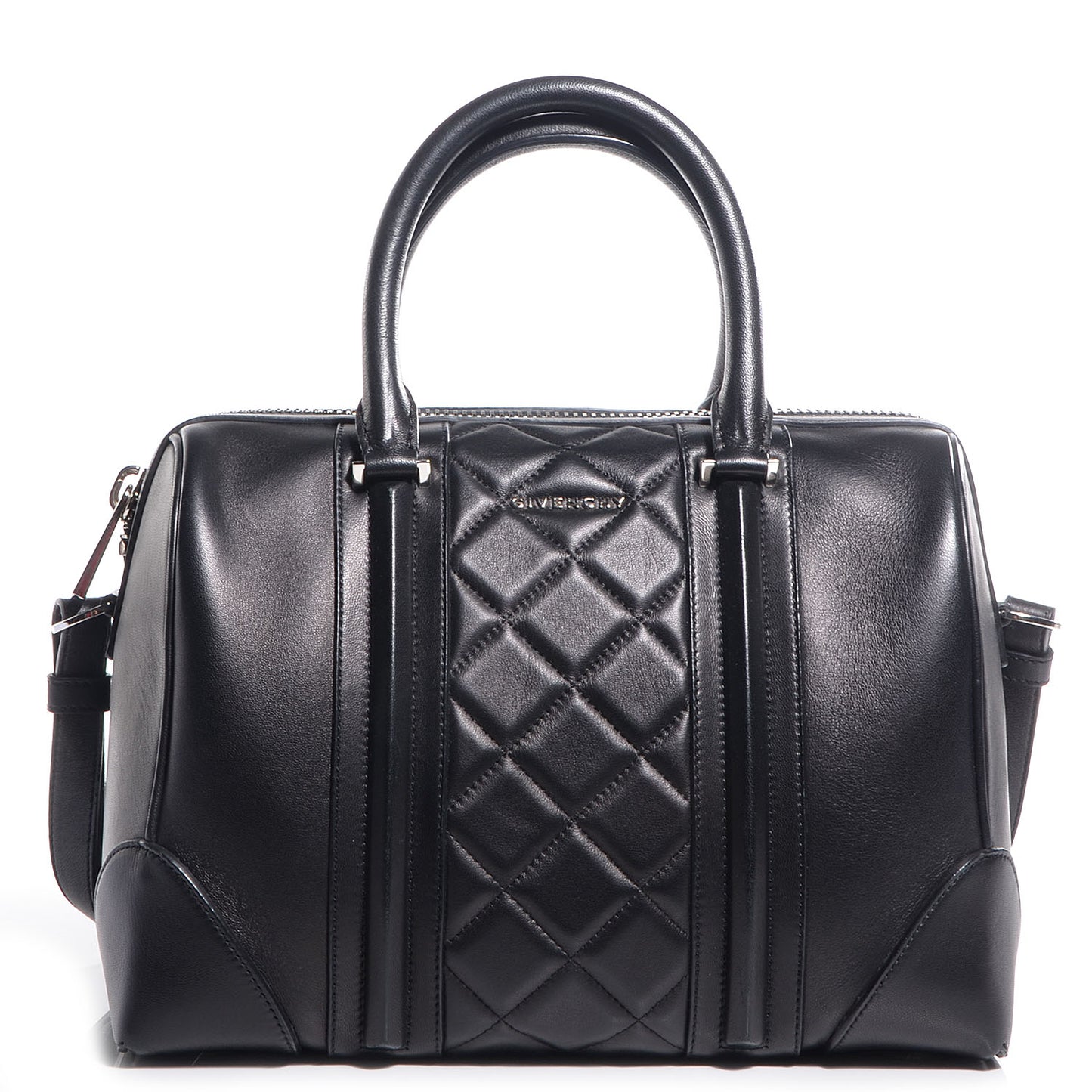 Lambskin Quilted Large Lucrezia Black