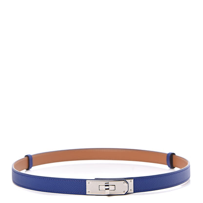 Hermes Epsom Kelly Belt Bleu Electrique 1 of 5