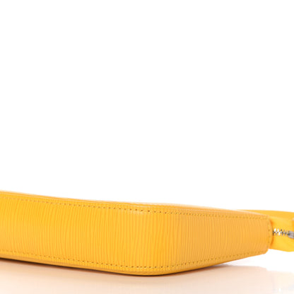 Louis Vuitton Epi Pochette Accessories NM Citron 7 of 10