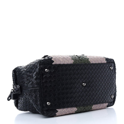 Bottega Veneta Nappa Intrecciato Rings Satchel Multicolor 4 of 8