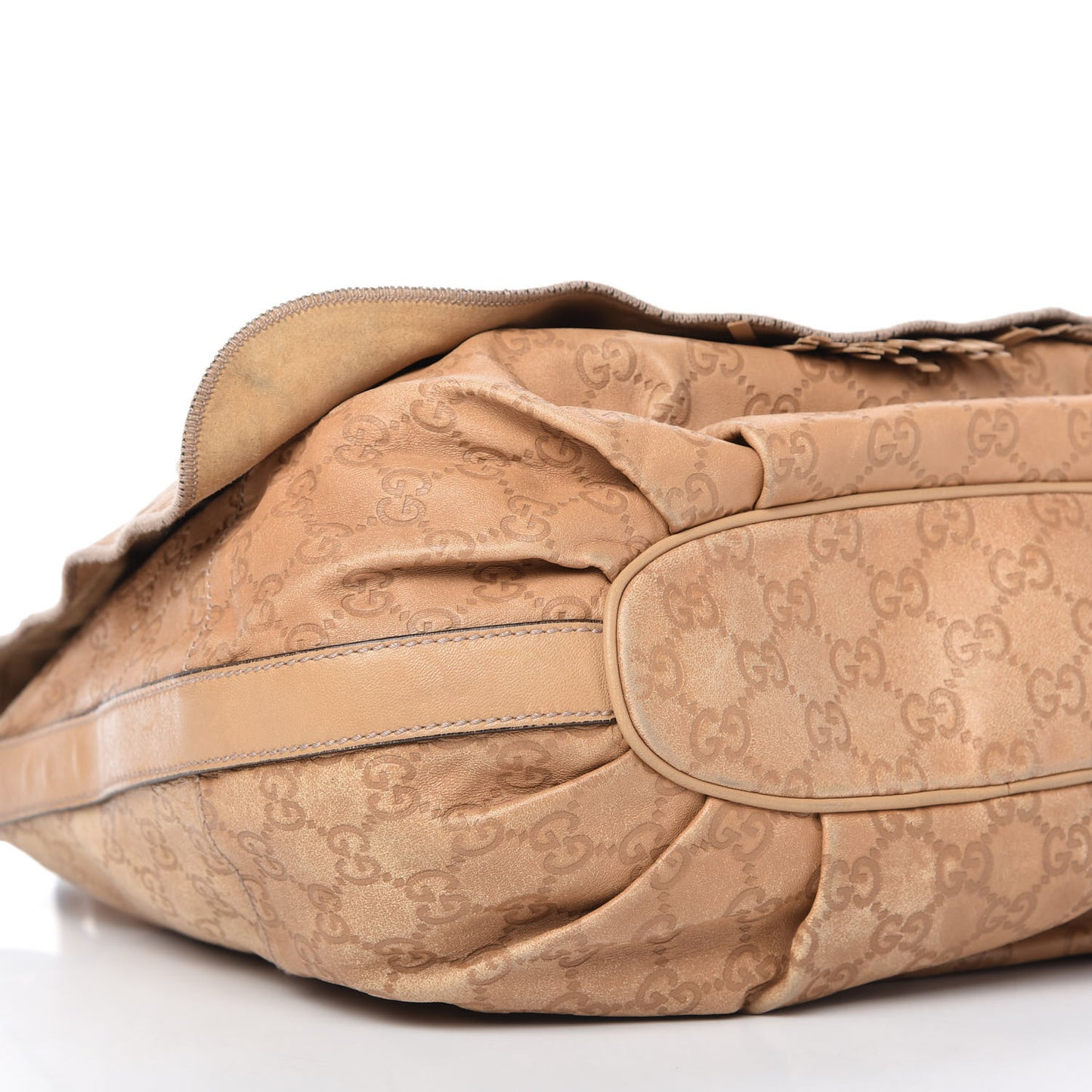 Guccissima Tribeca Messenger Bag Beige
