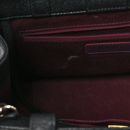 Chanel Caviar Quilted Small Business Affinity Shopping Bag Black 11 of 11