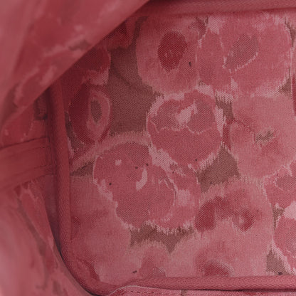 Louis Vuitton Monogram Articles de Voyage Ikat Neverfull MM Rose Velours 11 of 16