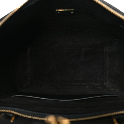 Celine Grained Calfskin Micro Belt Bag Black 5 of 9