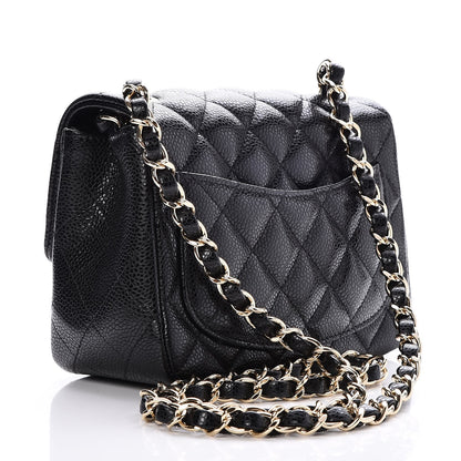 Chanel Caviar Quilted Mini Square Flap Black 3 of 8