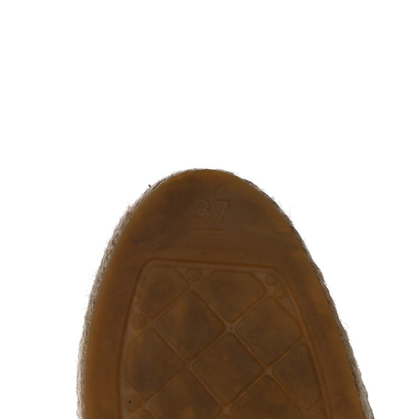 Lambskin CC Espadrilles 37 Black