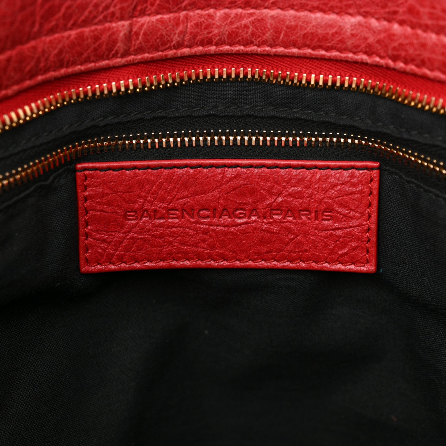 Agneau Giant 12 Gold Hardware City Rouge Cardinal