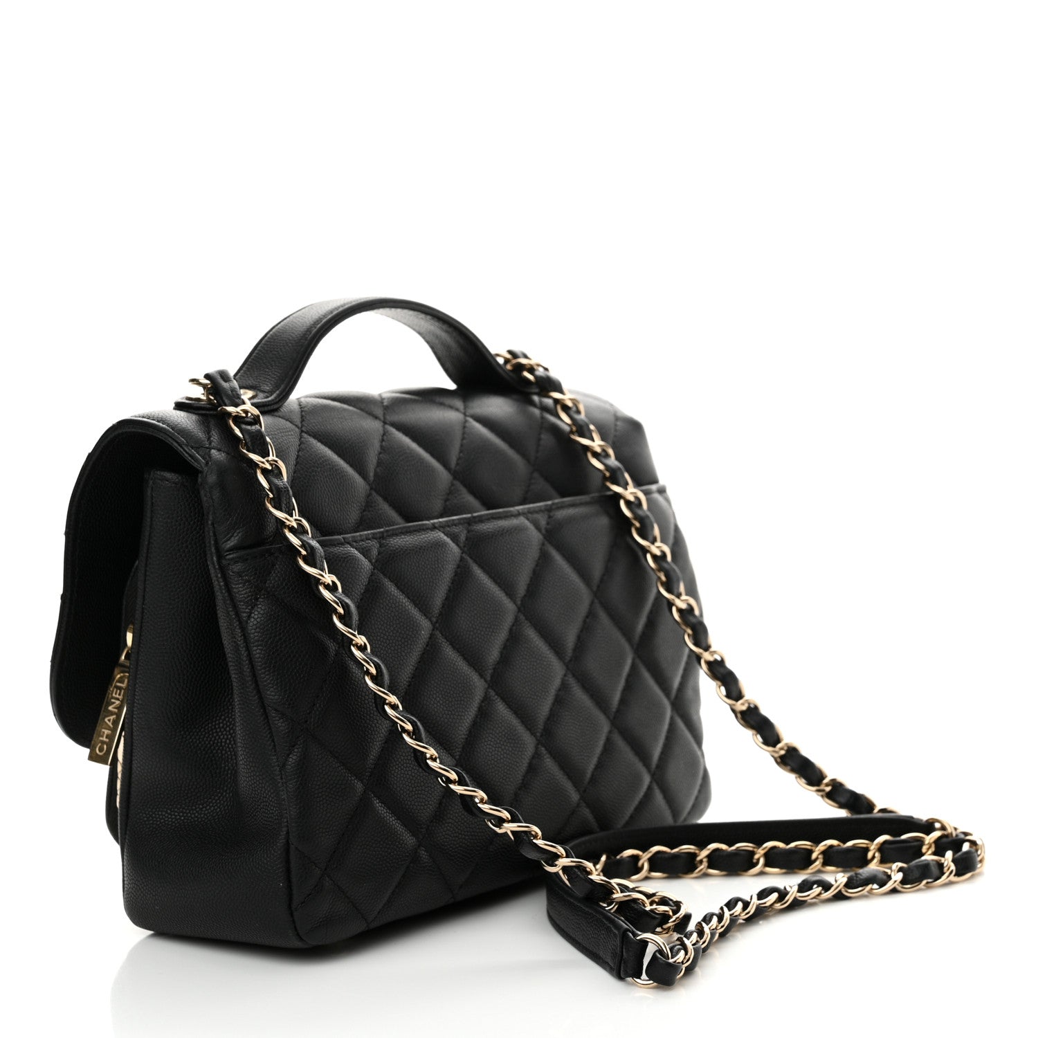 Chanel Caviar Quilted Small Business Affinity Flap Black 3 of 14