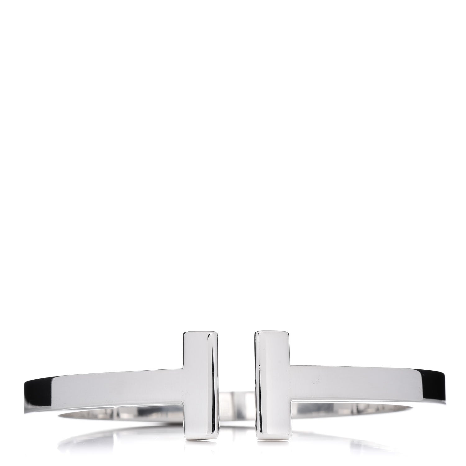 Tiffany Sterling Silver T Square Bracelet 1 of 4