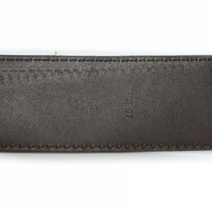 Louis Vuitton Damier Ebene LV Initiales Belt 95 38 5 of 5