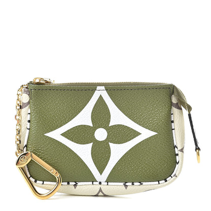 Louis Vuitton Monogram Giant Micro Pochette Accessories Kaki White 1 of 8