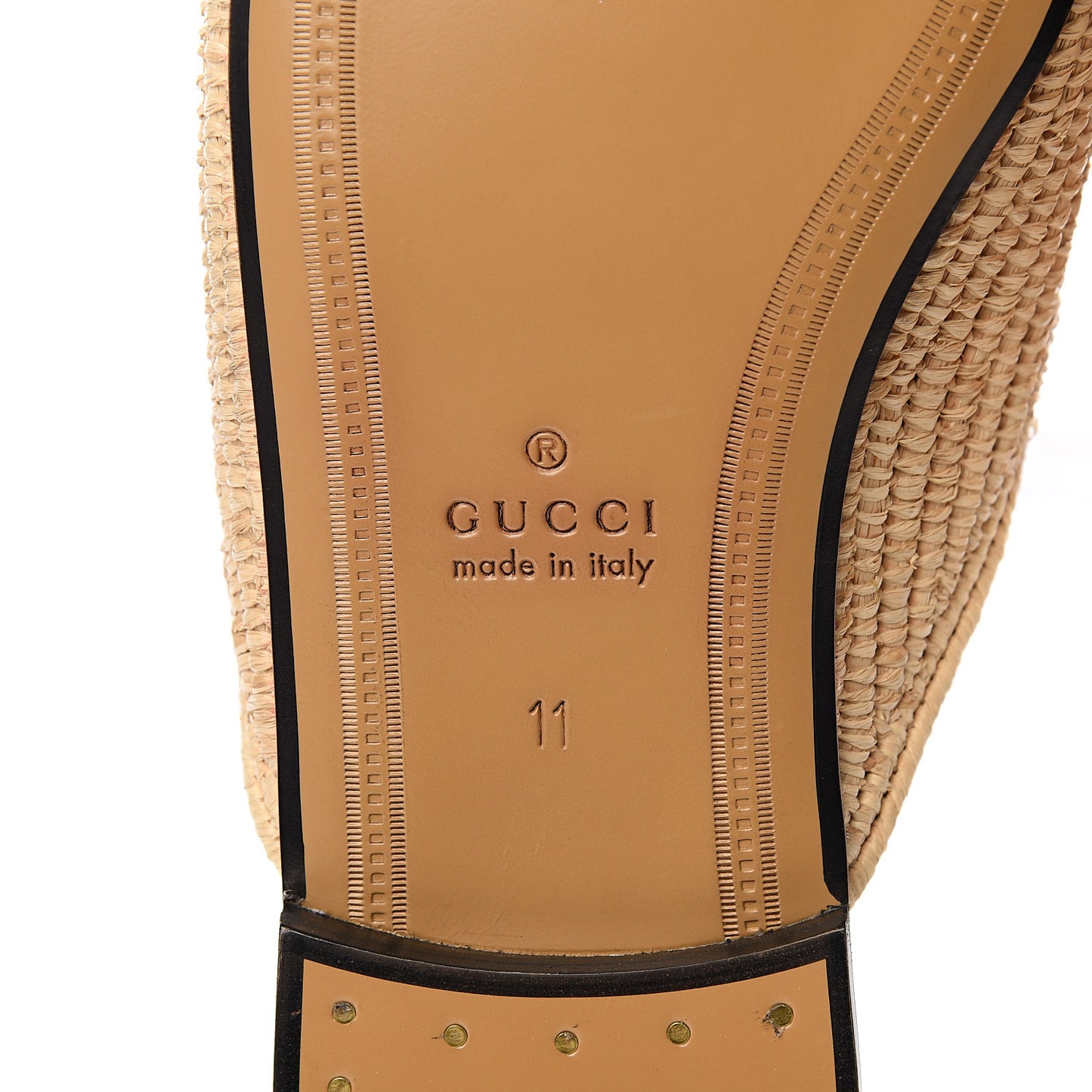 Raffia Mens Princetown Slippers 11 Naturale Sand Storm