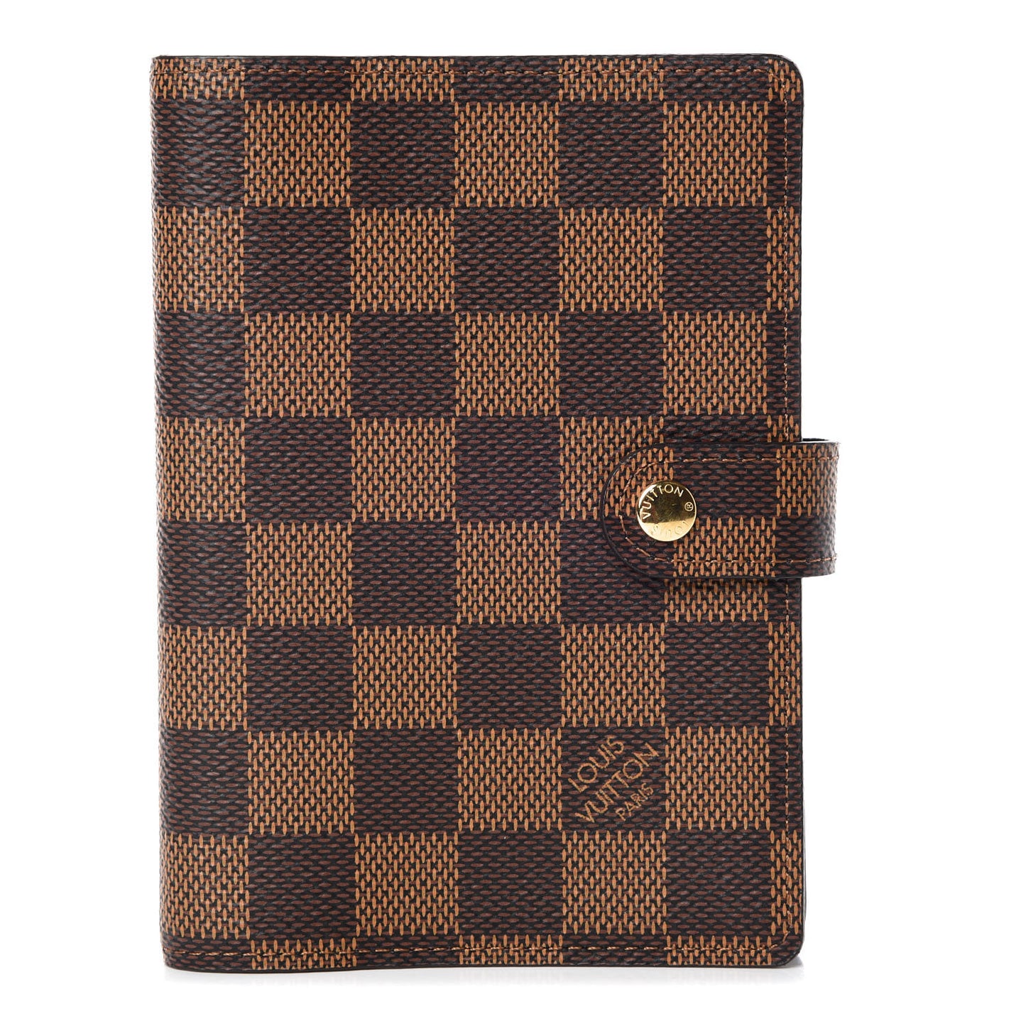 Damier Ebene Small Ring Agenda Cover