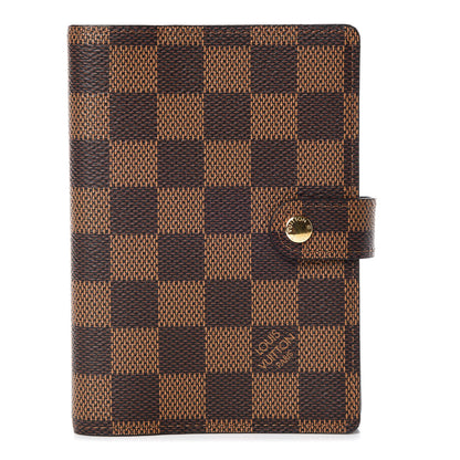 Louis Vuitton Damier Ebene Small Ring Agenda Cover 1 of 9
