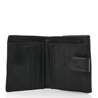 Chanel Caviar Timeless CC Compact French Wallet Black 5 of 16