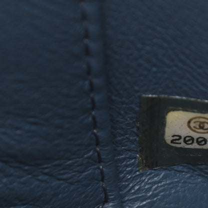 Chanel Caviar Quilted Extra Mini Flap Blue 6 of 8