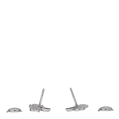 Tiffany Platinum Diamond Tanzanite Paper Flowers Earrings 3 of 5