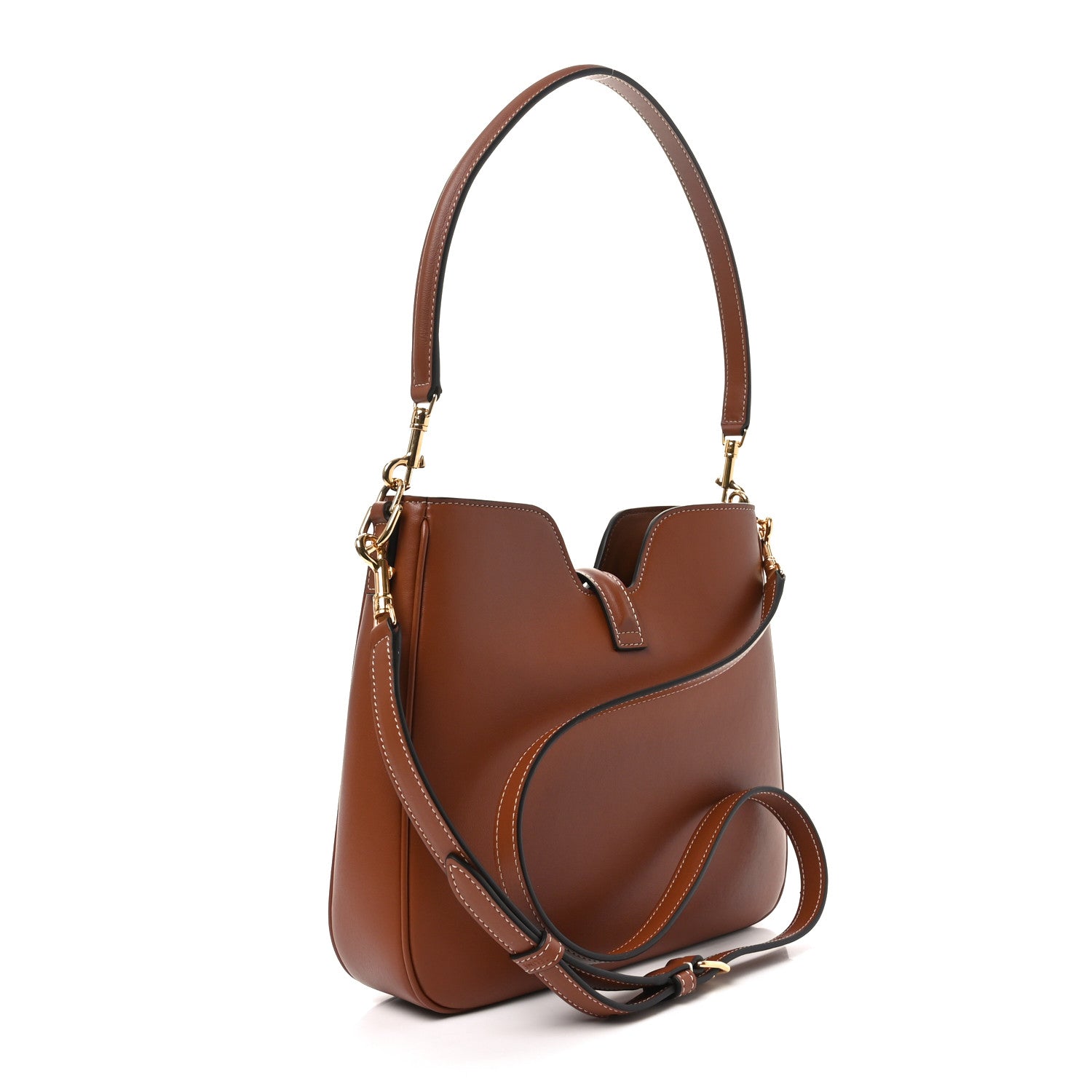 Celine Smooth Calfskin Small Camille 16 Soft Bag Tan 3 of 10