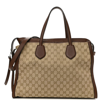 Gucci Monogram Ramble Layered Tote Brown 1 of 15
