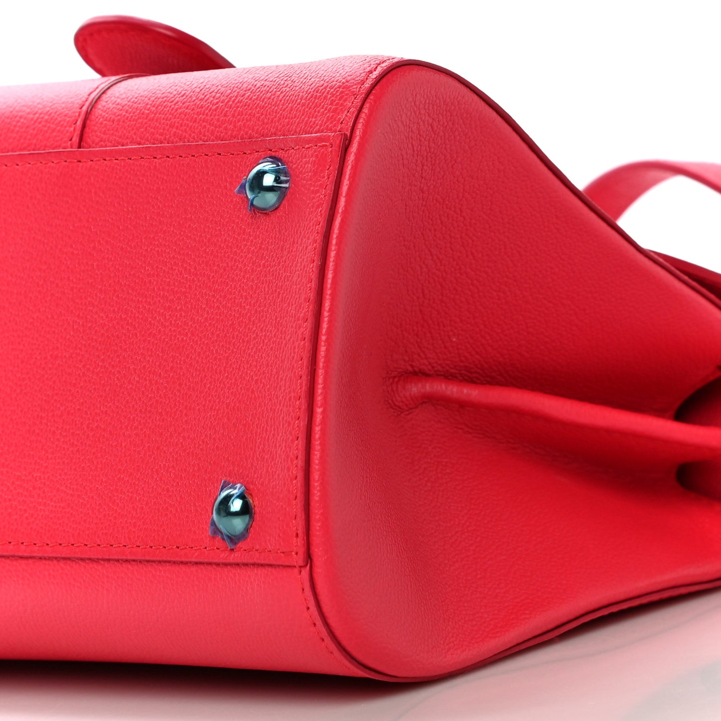 Grained Calfskin Mini Brillant Satchel Pink
