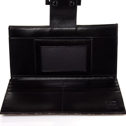 Fendi Zucchino Forever Continental Wallet Brown 5 of 10