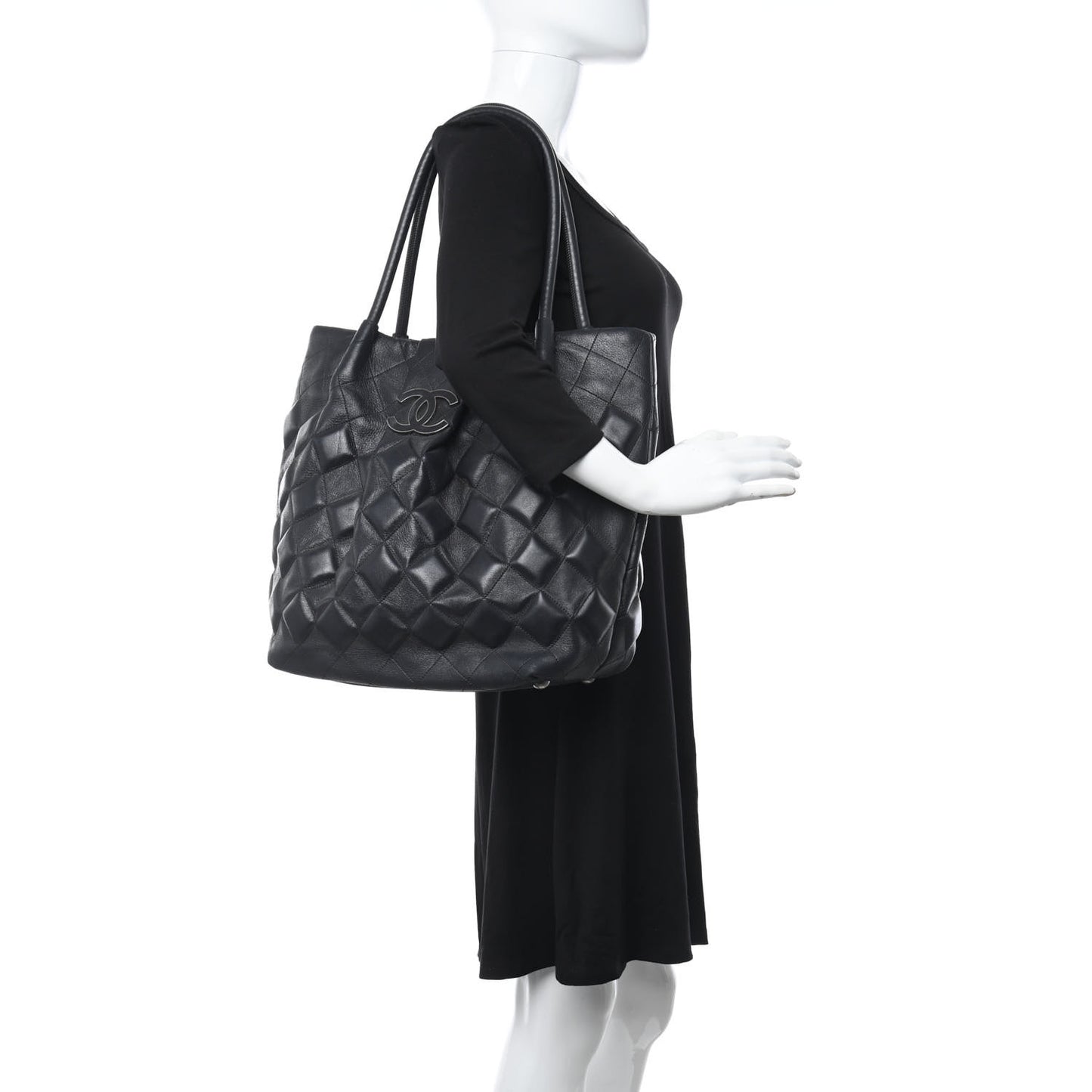 Calfskin Sloane Square Tote Black
