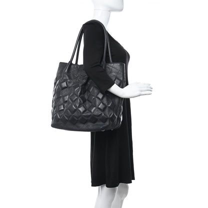 Chanel Calfskin Sloane Square Tote Black 2 of 14