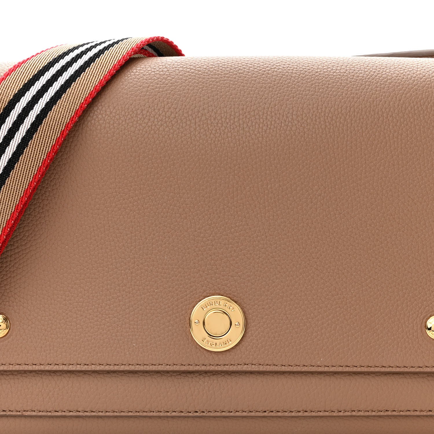 Burberry Grainy Calfskin Note Crossbody Bag Beige 7 of 10