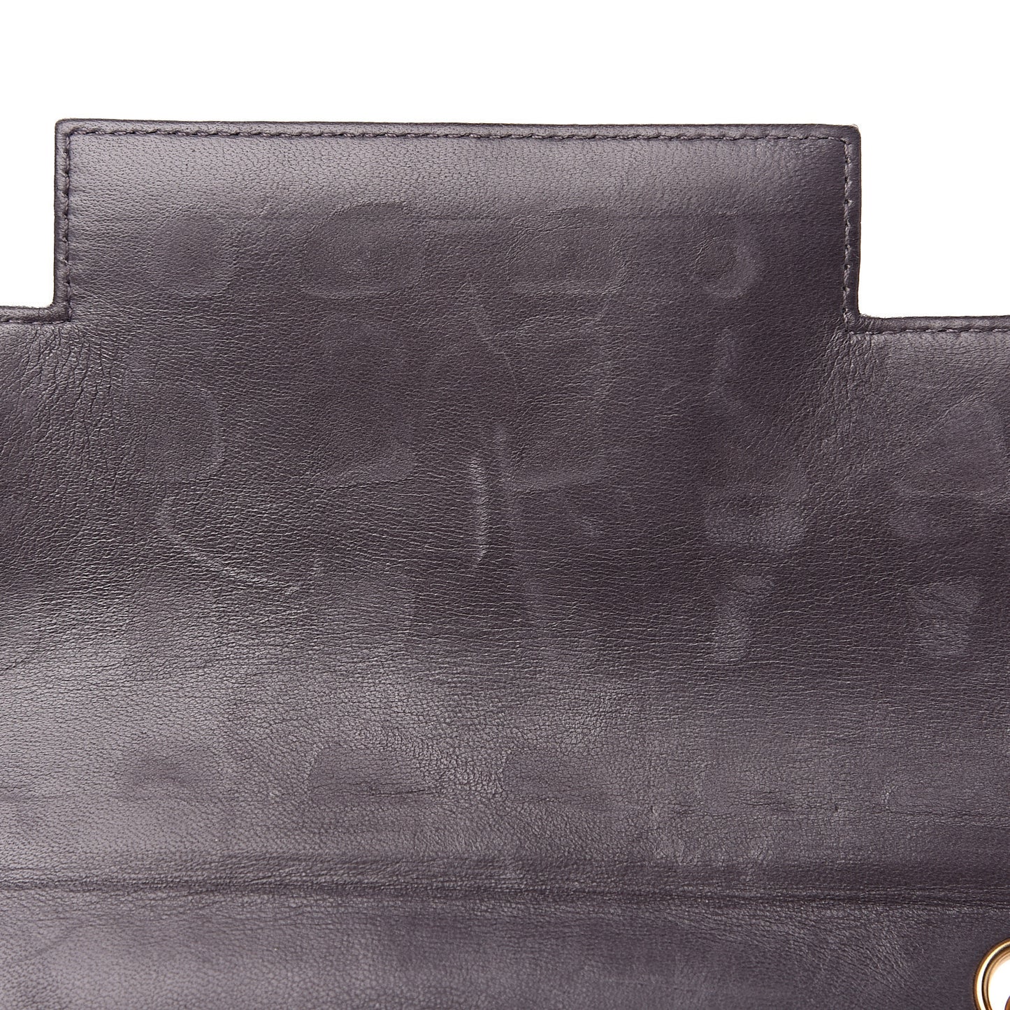 Patent Chocolate Bar Evening Bag Lilac