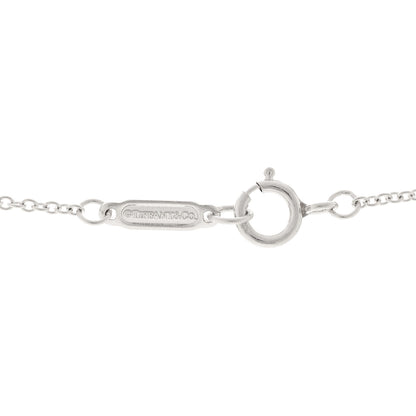 Tiffany Platinum Diamond .30ctw Aria Pendant Necklace 4 of 5