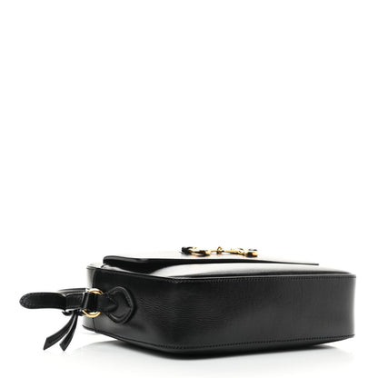 Gucci Textured Calfskin Small Horsebit 1955 Shoulder Bag Black 4 of 10