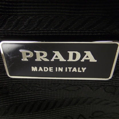 Prada Tessuto Nylon Shoulder Bag Black 7 of 10