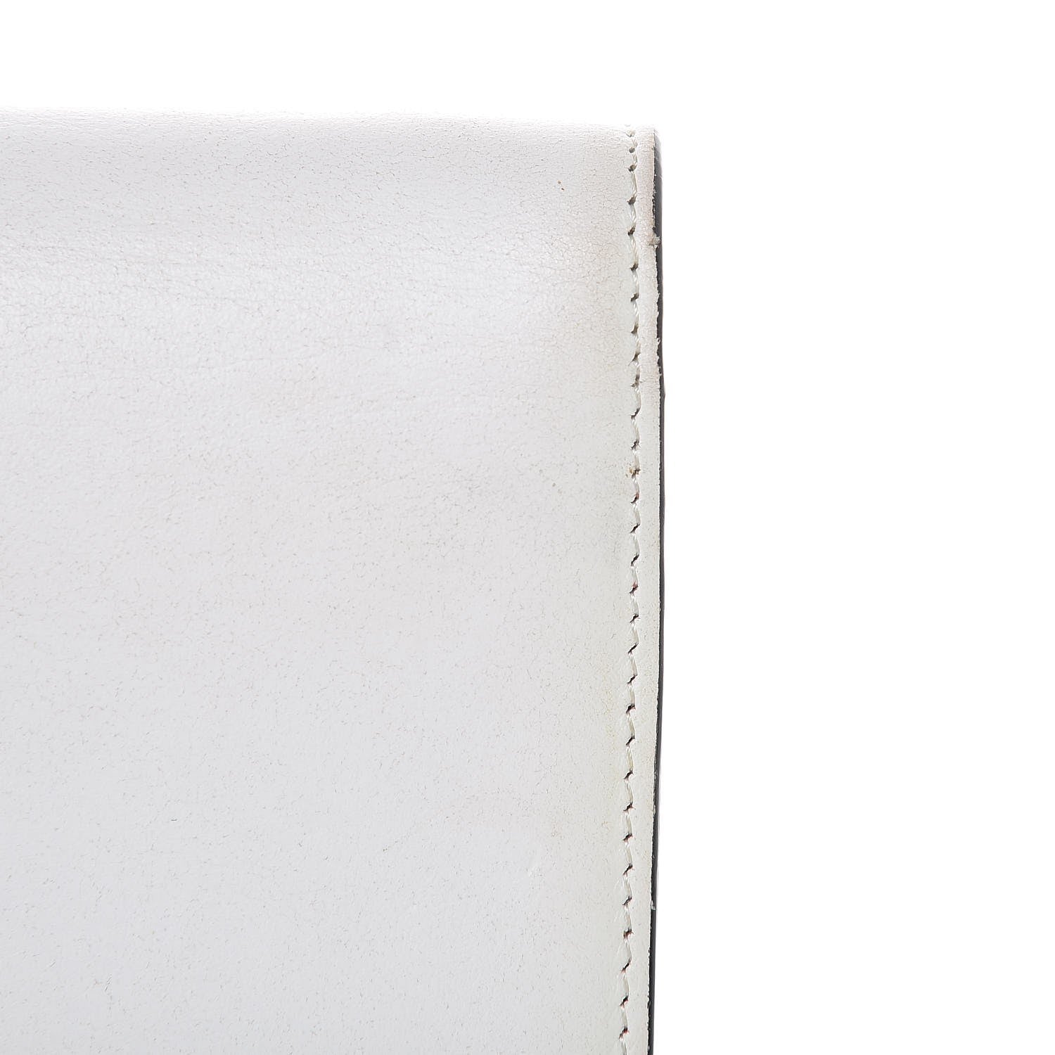 Christian Louboutin Calfskin Macaron Spiked Flap Wallet White 14 of 15
