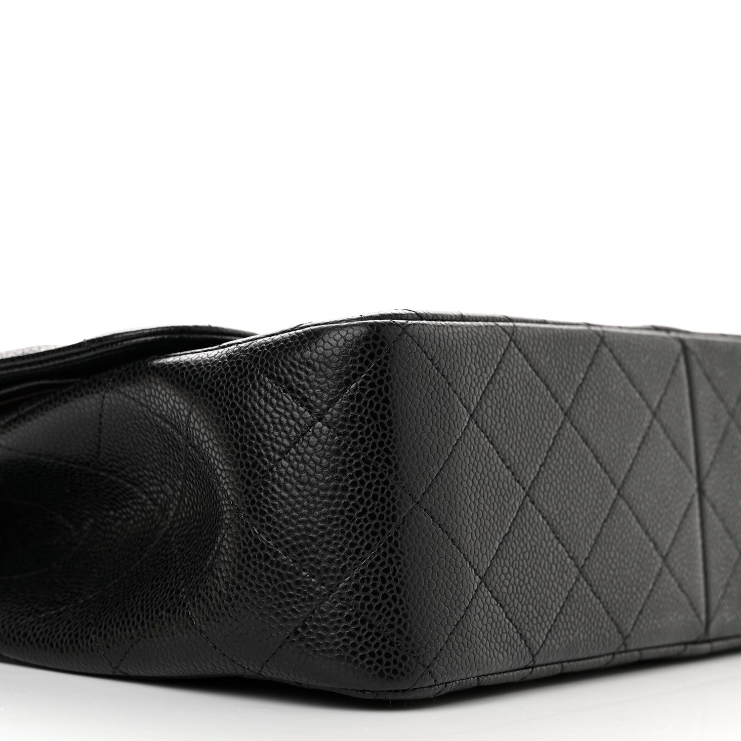 Chanel Caviar Quilted Jumbo Double Flap Black 9 of 11