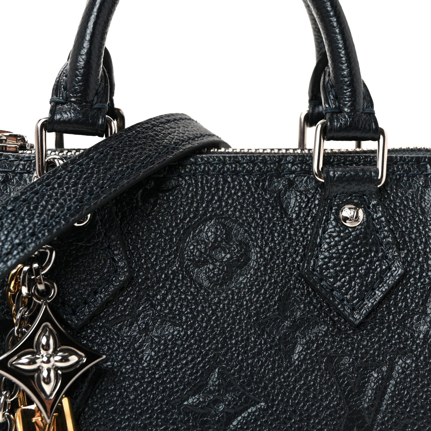 Louis Vuitton Empreinte Monogram Nano Speedy Shimmery Ink 15 of 17