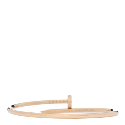 Cartier 18K Yellow Gold Small Juste Un Clou Bracelet 16 2 of 4