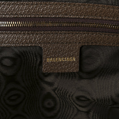 Gucci X BALENCIAGA BB Supreme Monogram Web Medium Ophidia Carry-On Duffle Bag Beige New Acero 5 of 9
