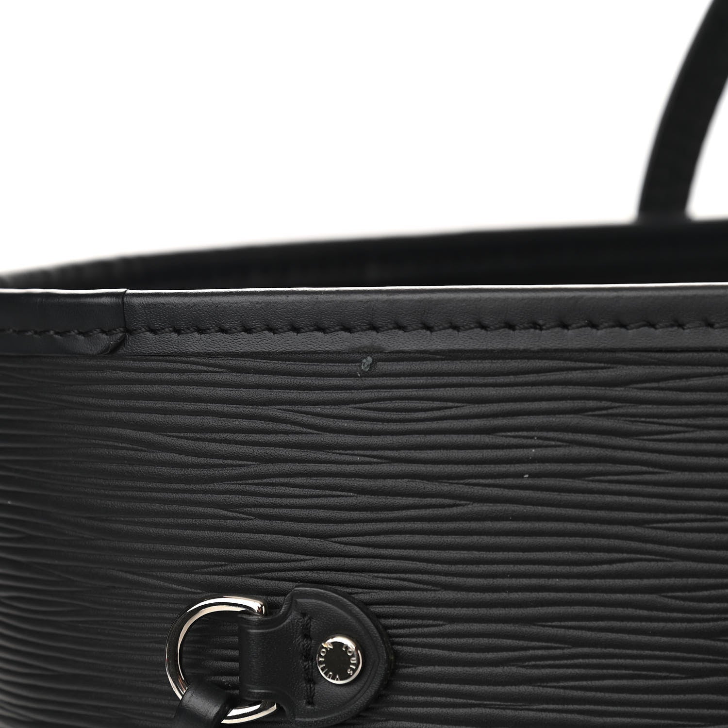 Louis Vuitton Epi Neverfull MM Black 11 of 12